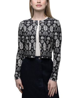 Printed Classic T Shirt Cardigan Sweater