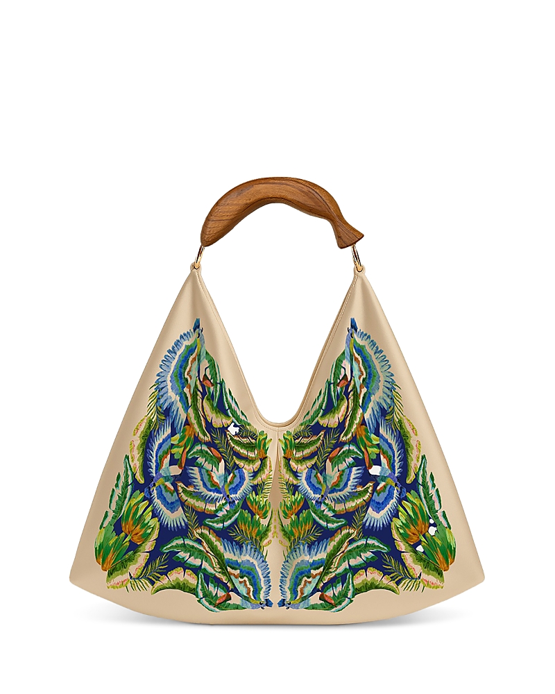 Farm Rio Satin Scarf Medium Bag
