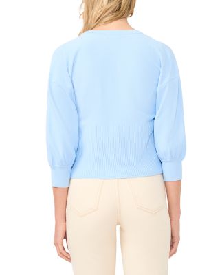 Ribbed Hem Cardigan
