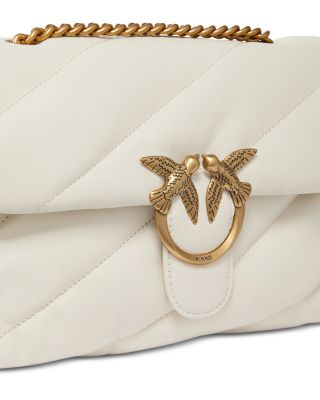 Love Puff Classic Leather Convertible Crossbody