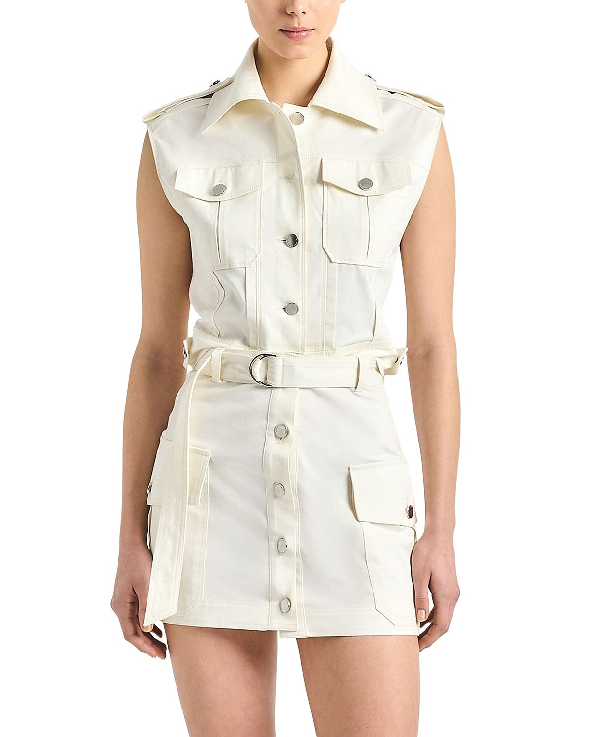 Derek Lam 10 Crosby Joelle Stretch Twill Skirt