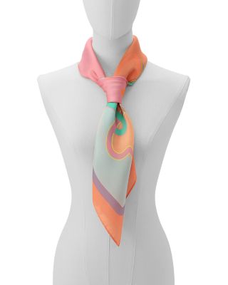 Kurt Script Silk Scarf