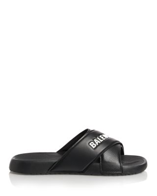 Men's Crisscross Logo Slides