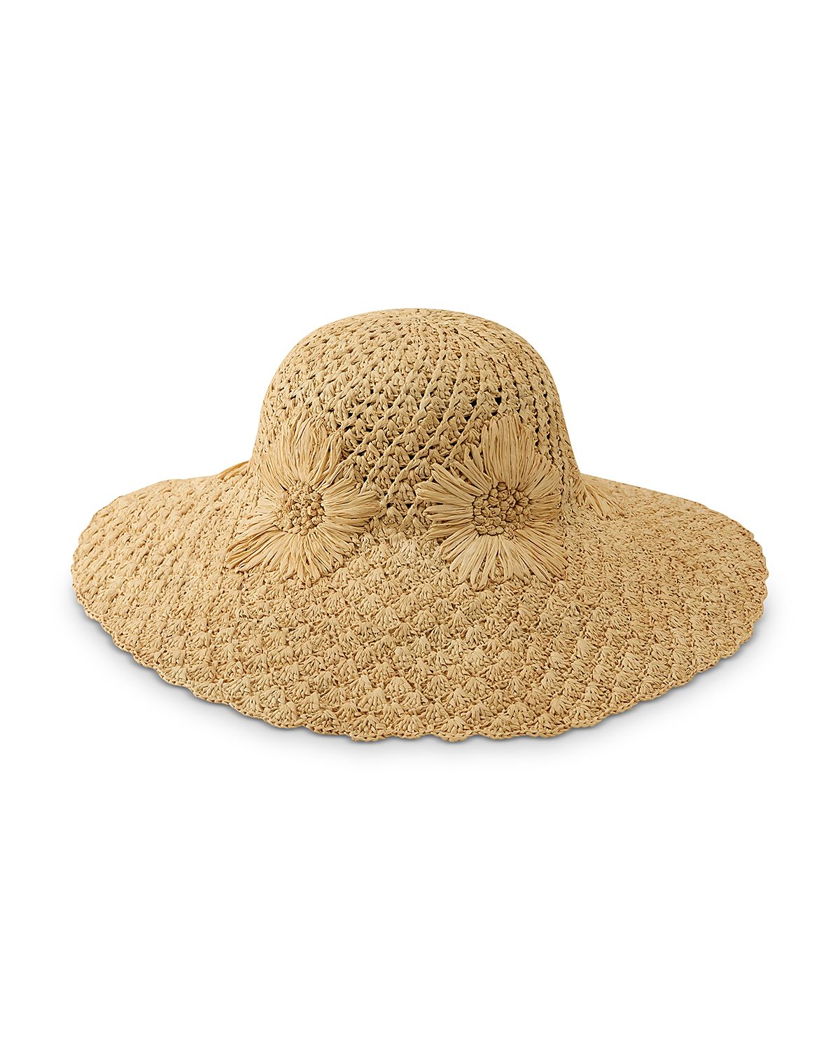 Helen Kaminski Nadia Raffia Crochet Sun Hat