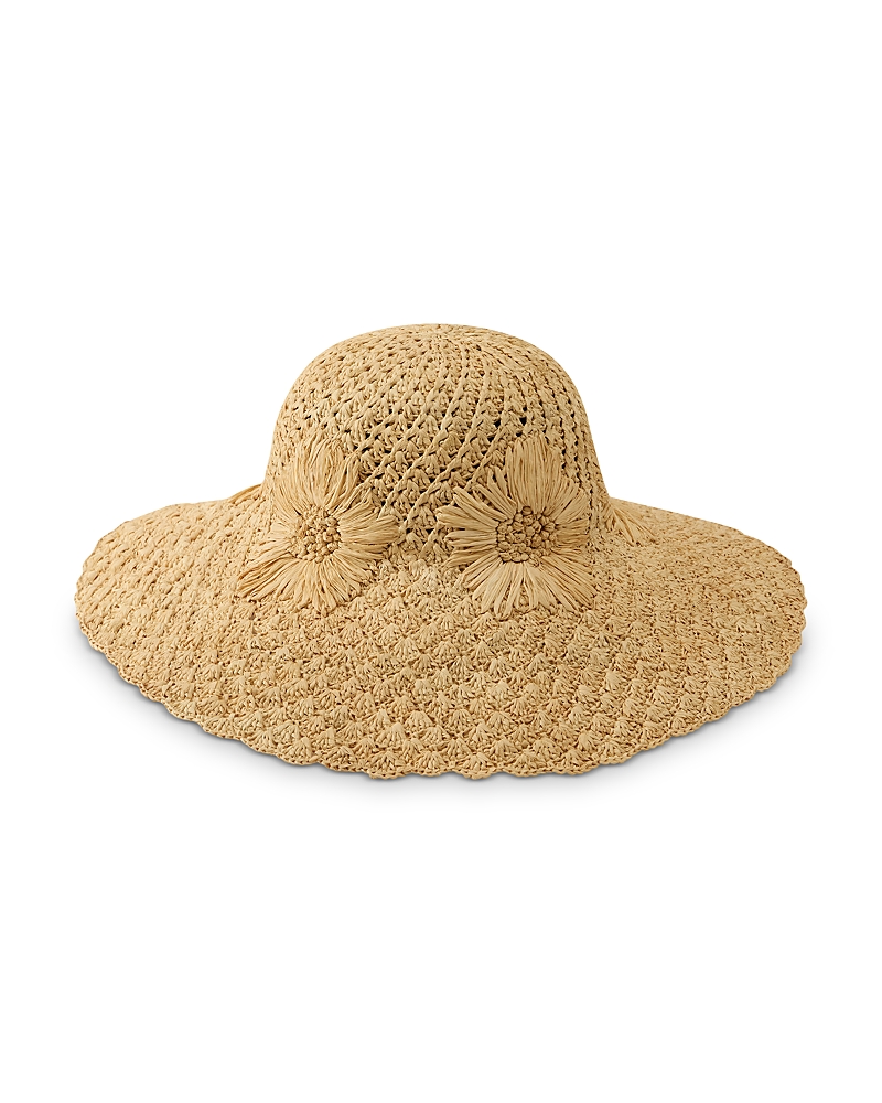 Helen Kaminski Nadia Raffia Crochet Sun Hat