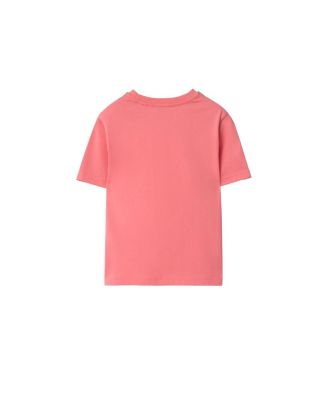 Boys' Check Trim Cotton T-shirt - Little Kid, Big Kid