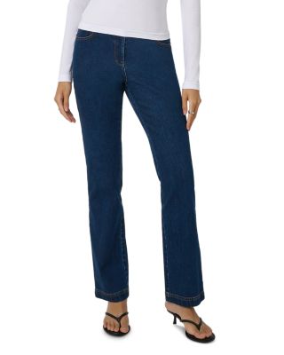 Cynthia High Rise Cigarette Jeans in Mid Wash