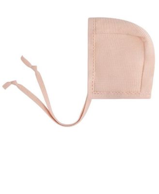 Unisex Ribbed Embroidered Collar Collection Footie + Bonnet - Baby