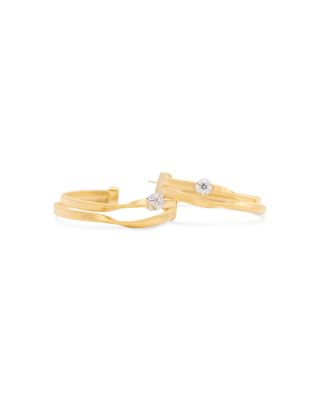 18K Yellow Gold Marrakech Diamond Multi Strand Drop Earrings