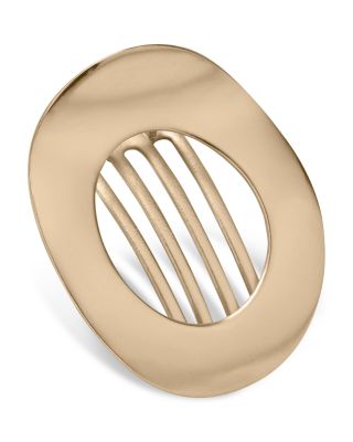 Gilded Ellipse Flat Clip