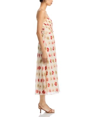 Floating Poppies Carline Dress