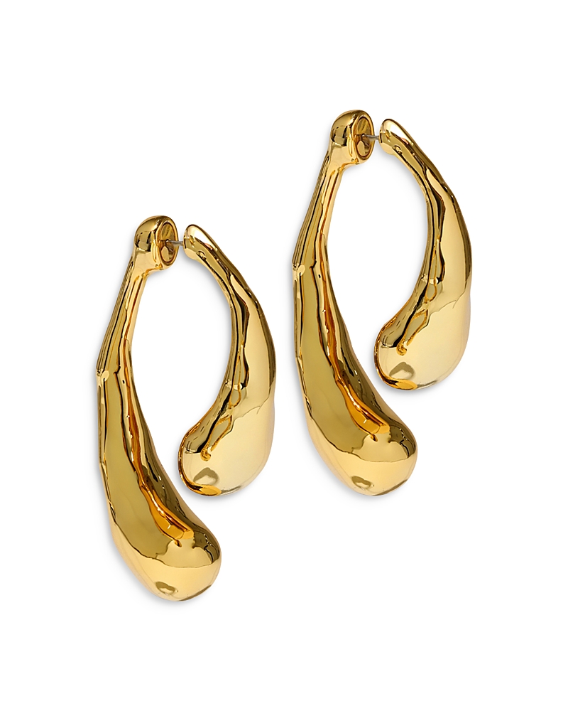 Alexis Bittar Molten Front To Back Earrings