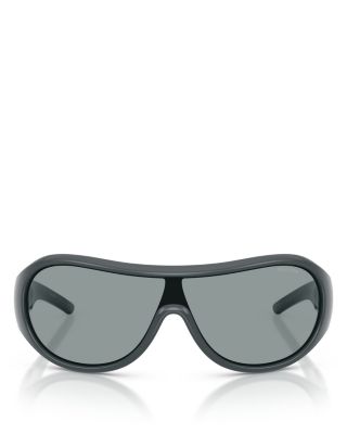 Wrap Around Shield Sunglasses, 133mm