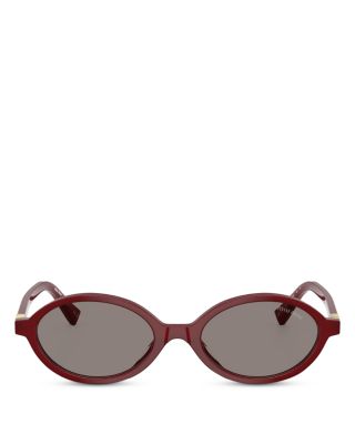 Oval Sunglasses, 50mm
