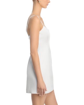 York Satin Minidress