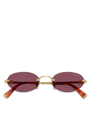 Oval Sunglasses, 51mm