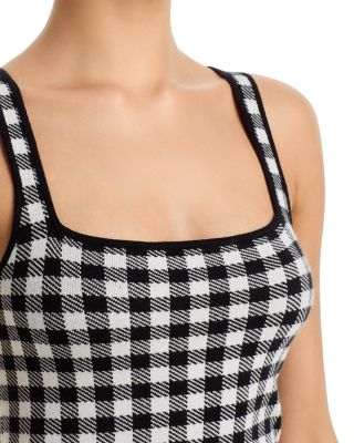 Gingham Knit Top & Pants - Exclusive