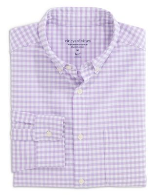 Gingham On-The-Go brrr&deg; Classic Fit Shirt