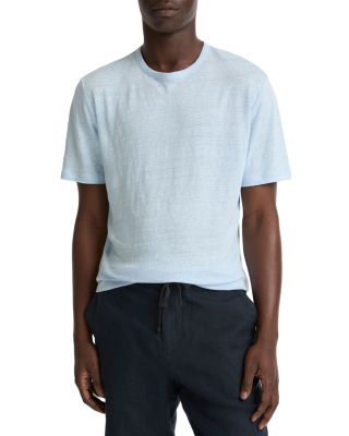 Linen Jersey Crewneck Tee