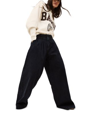 Toby Wide Leg Jeans in Light Used Blue