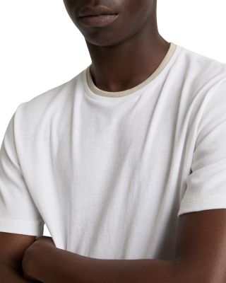 Loose Knit Double Collar T-Shirt