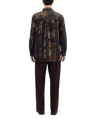 Skyler Printed Button Front Shirt