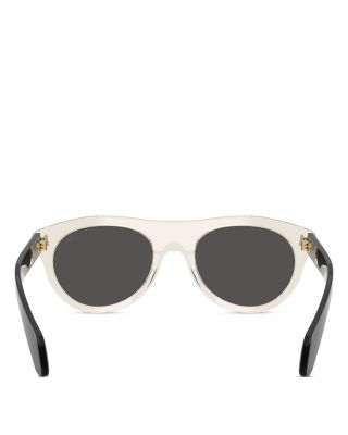 Isopleth Aviator Sunglasses, 56mm