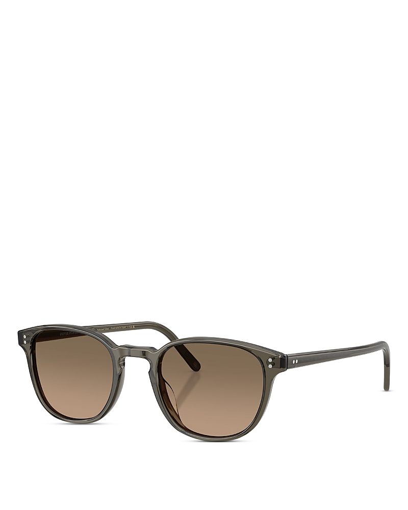 Oliver Peoples Fairmont Round Sunglasses, 49mm · OS