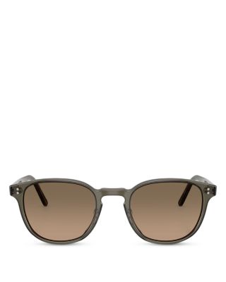 Fairmont Round Sunglasses, 49mm