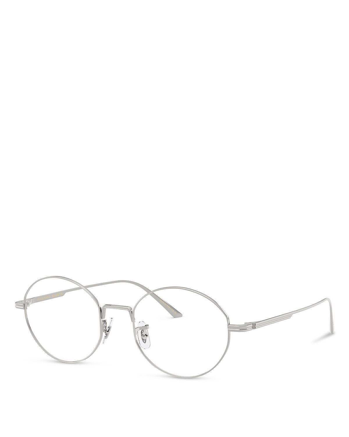 Oliver Peoples Oval Blue Light Sunglasses, 50mm