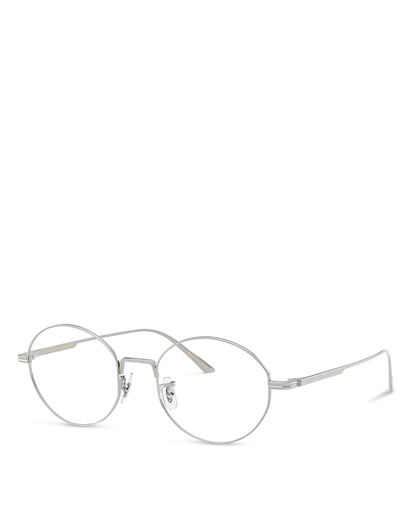 Oliver Peoples Oval Blue Light Sunglasses, 50mm