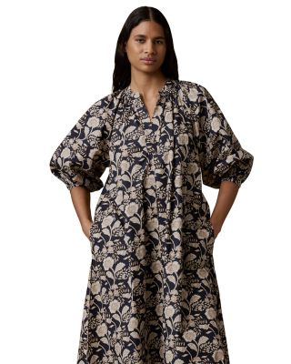 Coastal Poplin Kaia Dress