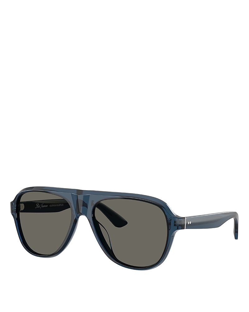 Oliver Peoples Paul Newman Sun Aviator Sunglasses, 57mm