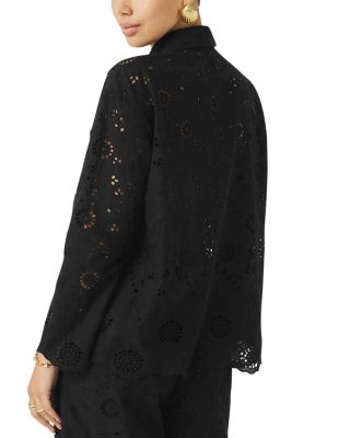 Spl X CJ Eyelet Button Front Top