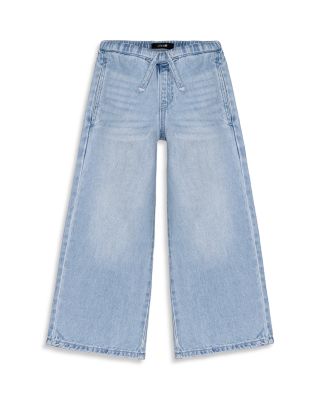 Girls' Kate Baggy Fit Pull On Jeans With Self Tie - Big Kid