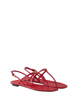  Women's Patent Leather Thong Sandals