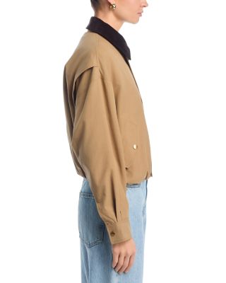The Corduroy Collar Bubble Jacket