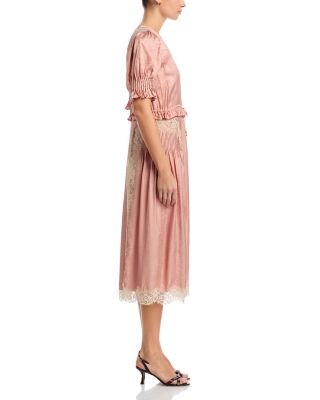 Ethel Slv Midi Dress