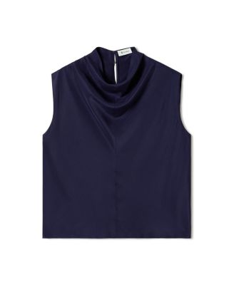  Sand Wash Silk Habotai Sleeveless Top