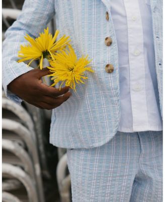 Boys' Organic Seersucker Short - Little Kid, Big Kid