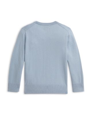 Boys' Cotton Crewneck Sweater - Big Kid, Little Kid