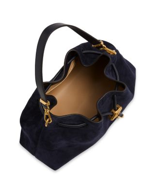 Bon Bon Bucket Suede Shoulder Bag