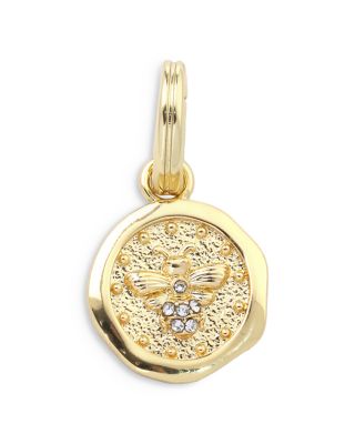 Pav&eacute; Bee Disc Charm - Exclusive