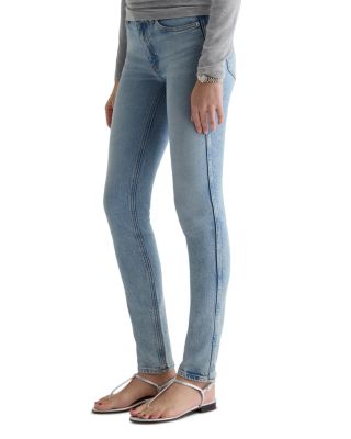 Quinn Low Rise Skinny Jeans in Angelic