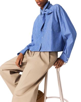 Shirt with Removable Handkerchief