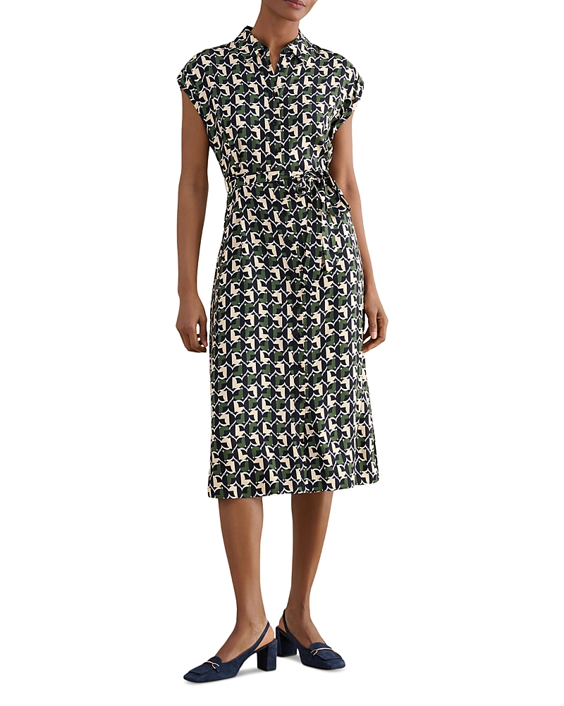 Hobbs London Kalinda Printed Shirt Dress