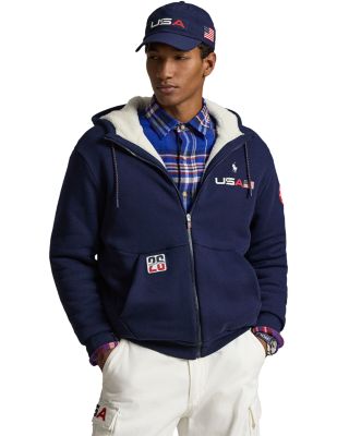 Men's Team USA Fleece Full-Zip Hoodie