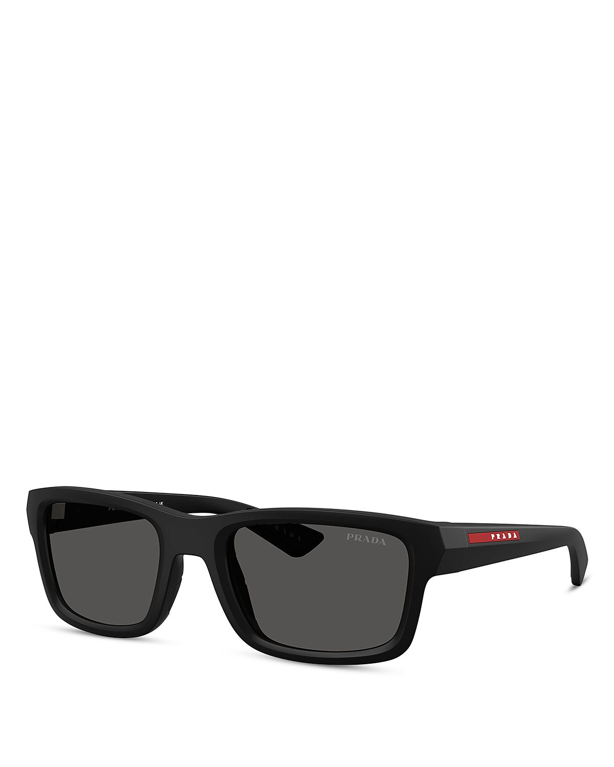 Prada Sport Linea Rossa Rectangular Sunglasses, 54mm