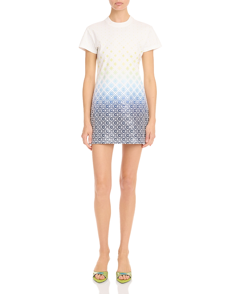 Casablanca Monogram T Shirt Dress