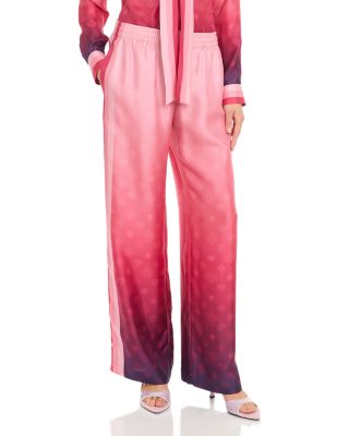 Silk Pull On Pants